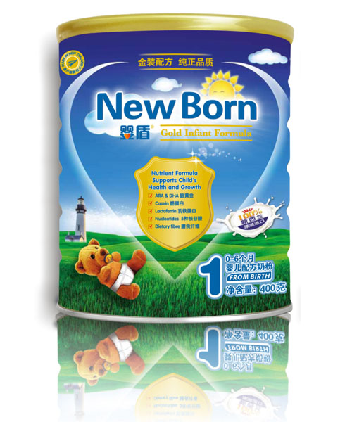 婴盾婴儿配方奶粉1段400克|温州中纽森康国际