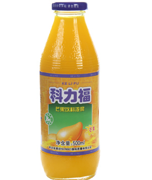 科力福芒果饮料浓浆秋梨膏