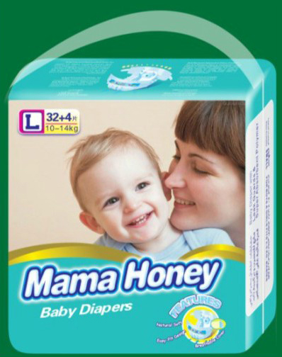 mama honey婴儿纸尿裤36片装|泉州恒亿卫生用