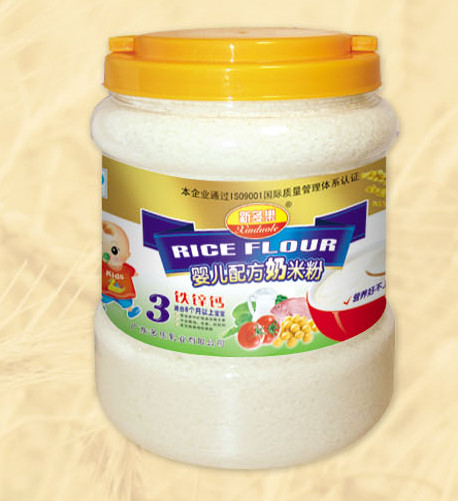 新多乐铁锌钙婴儿配方奶米粉3段