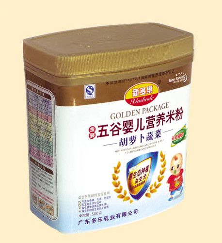 新多乐胡萝卜蔬菜五谷婴儿营养米粉