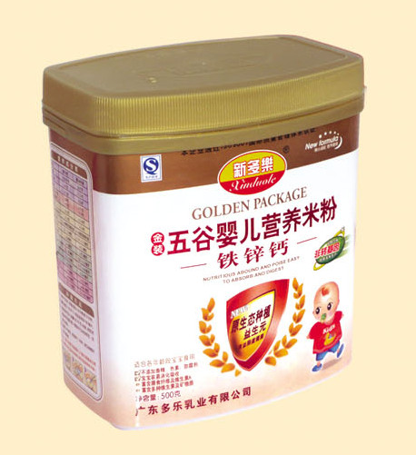 新多乐铁锌钙五谷婴儿营养米粉