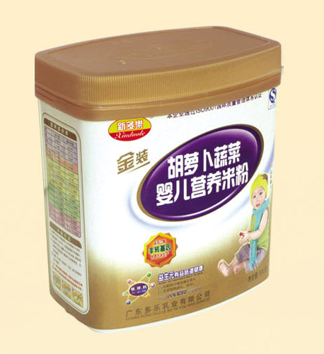 新多乐胡萝卜蔬菜婴儿营养米粉