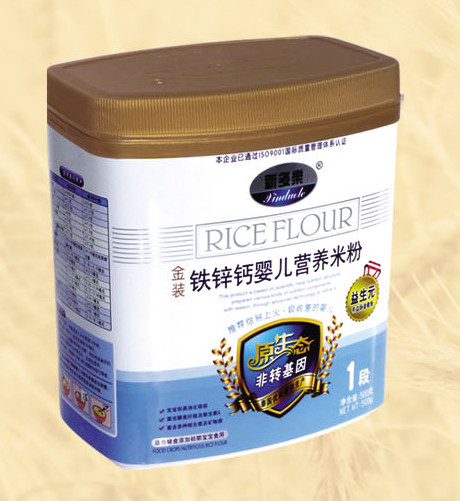 新多乐钙铁锌婴儿营养米粉1段