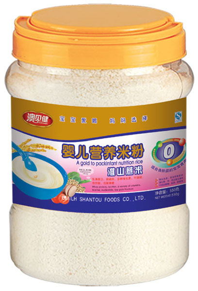 澳贝健淮山薏米婴儿营养米粉