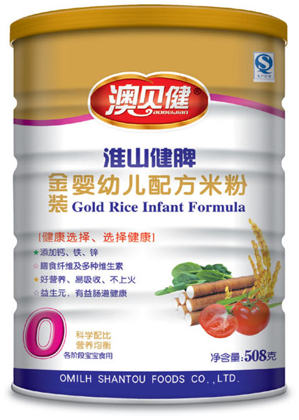 澳贝健淮山健脾配方米粉