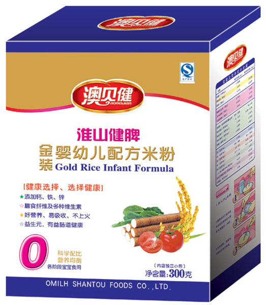 澳贝健淮山健脾配方米粉