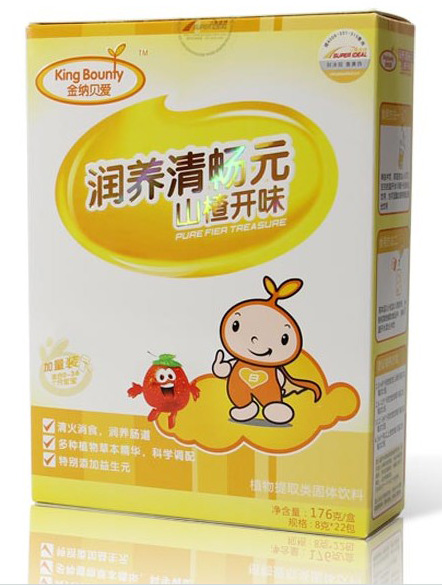 金纳贝爱山楂开味润养清畅元