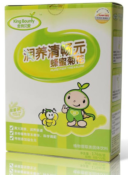 金纳贝爱蜂蜜菊花润养清畅元