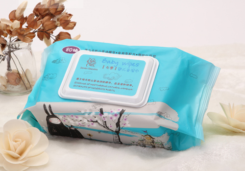 七季婴儿湿巾80抽袋装|厦门大辰生物科技有限