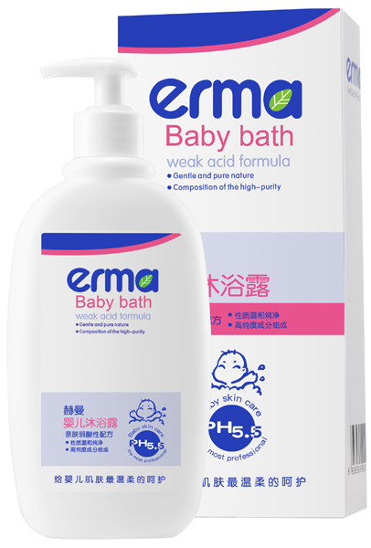 赫曼嬰兒沐浴露500ml