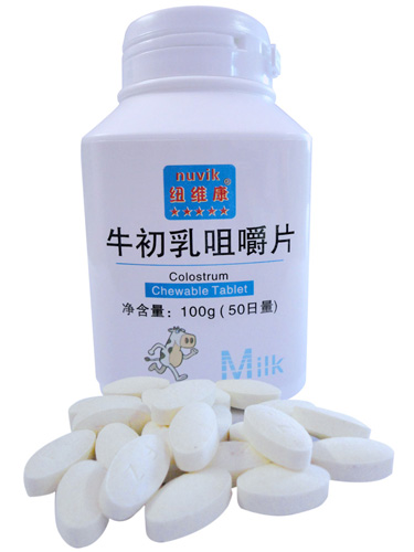 纽维康牛初乳咀嚼片