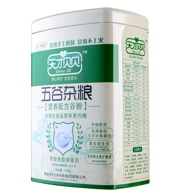 天才贝贝五谷杂粮营养配方谷粉|香港学友生物