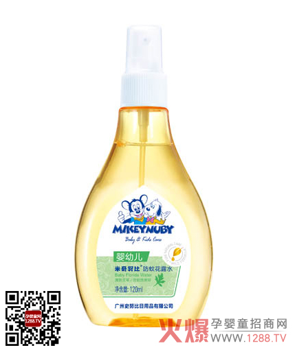 米奇努比婴幼儿防蚊花露水 给宝宝多一点爱-产