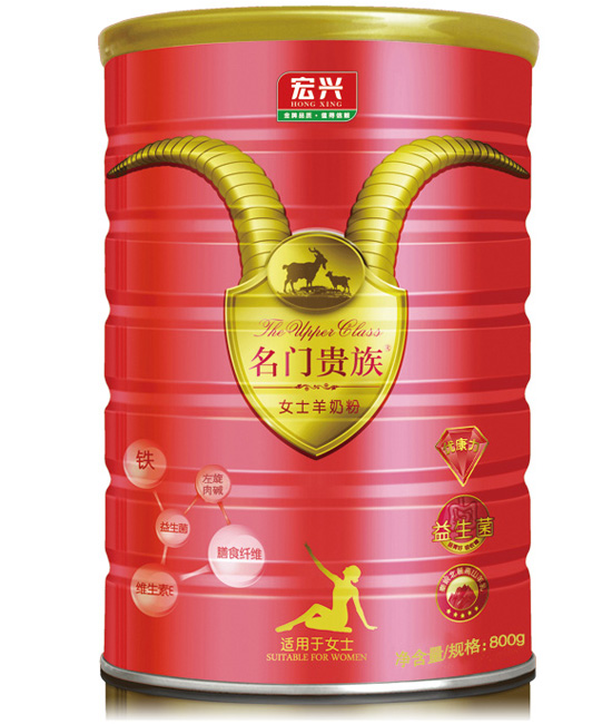 名門(mén)貴族女士營(yíng)養配方羊奶粉800g