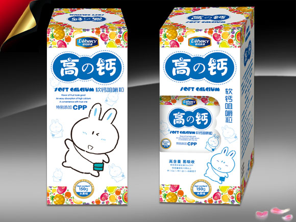 德和高钙咀嚼粒