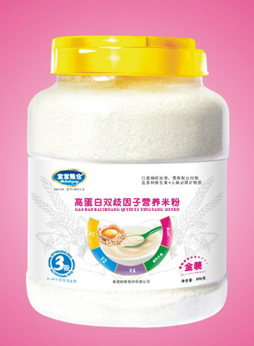 高蛋白双歧因子营养米粉