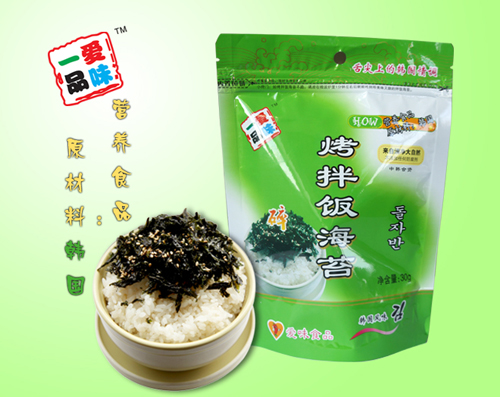 一品爱味烤拌饭海苔30g