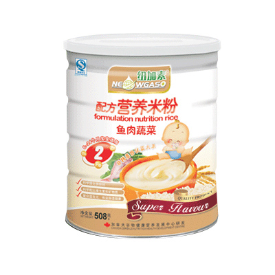 纽加素2段鱼肉蔬菜营养米粉