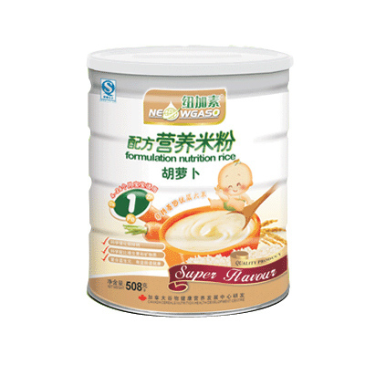 纽加素1段胡萝卜营养米粉