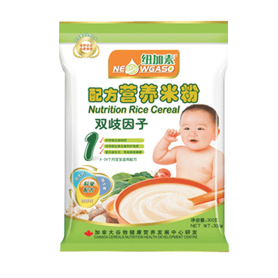 纽加素1段双歧因子营养米粉袋装