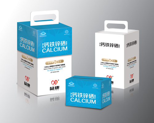 益康钙铁锌硒咀嚼片精装