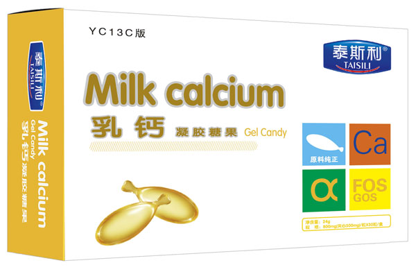泰斯利乳钙凝胶糖果