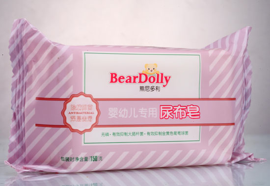 熊尼多利嬰幼兒專(zhuān)用尿布皂150克