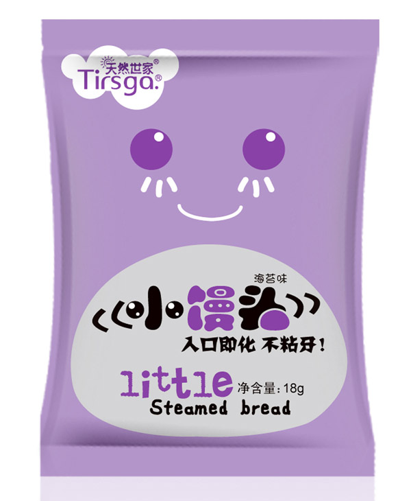天然世家海苔味小馒头18g|沈阳诺达医学科技有