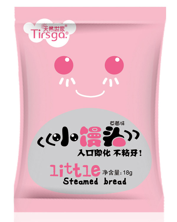 天然世家草莓味小馒头18g|沈阳诺达医学科技有