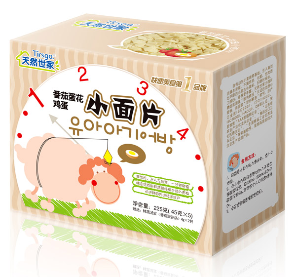 天然世家番茄蛋花鸡蛋小面片