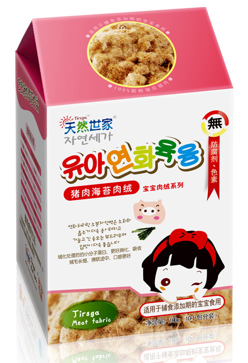 天然世家猪肉海苔肉绒|沈阳诺达医学科技有限