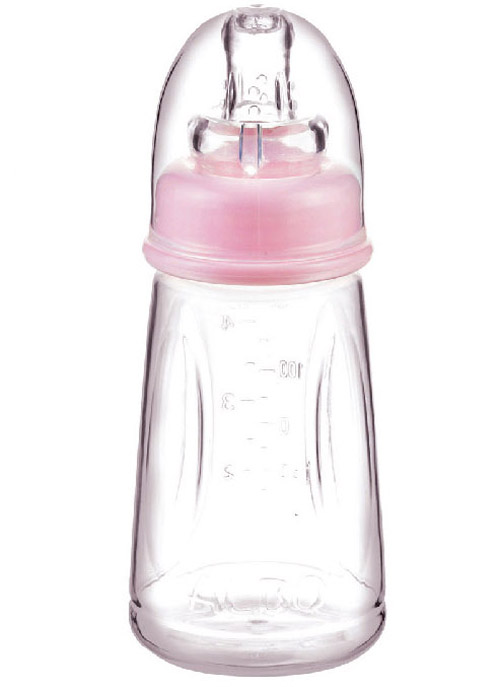 爱乐宝PP果汁奶瓶120ml粉色