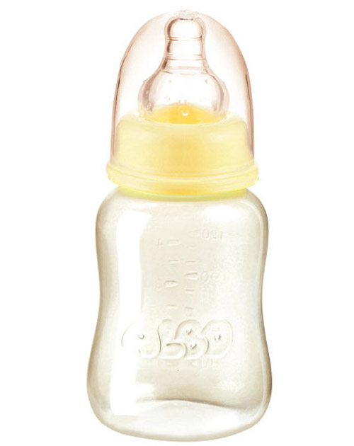 爱乐宝标口PP初生奶瓶120ml黄色