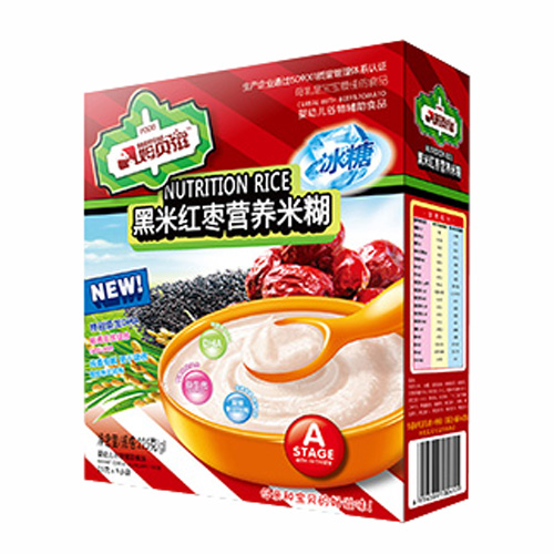 姆贝滋黑米红枣营养米糊
