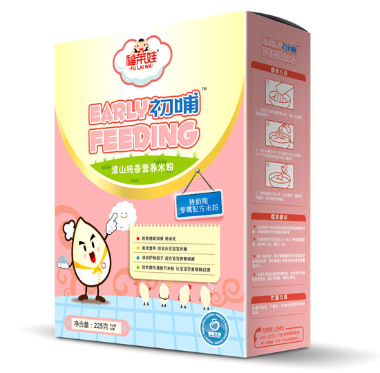 福萊娃初哺淮山純香營(yíng)養米粉