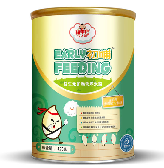 福萊娃初哺益生元護暢營(yíng)養米粉聽(tīng)裝