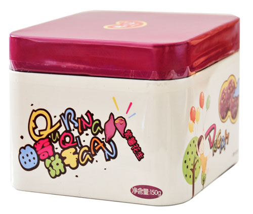 婴儿乐紫薯花生曲奇饼干150g