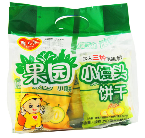 婴儿乐果园小馒头240g