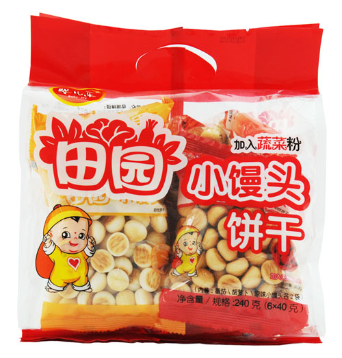 婴儿乐田园小馒头饼干