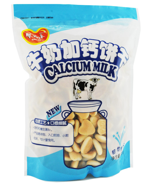 婴儿乐牛奶加钙饼干320g
