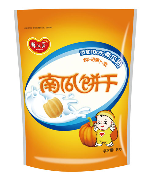 婴儿乐南瓜饼干180g