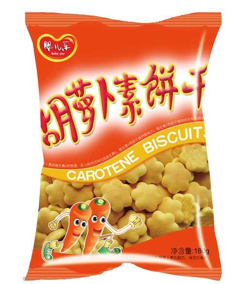 婴儿乐胡萝卜素饼干180g