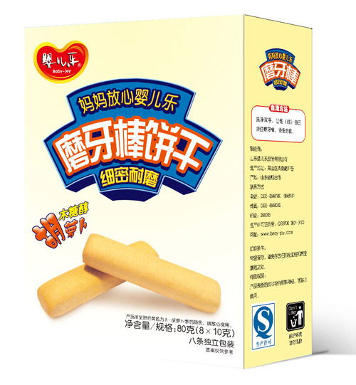婴儿乐胡萝卜素磨牙棒80g