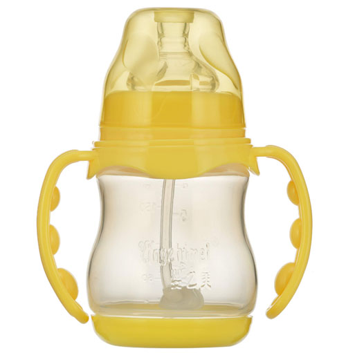 Ӥ֮������˫���Զ�Բ��PP��ƿ����180ML��ɫ