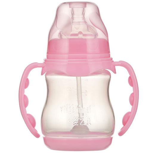 Ӥ֮������˫���Զ�Բ��PP��ƿ����180ML0��ɫ