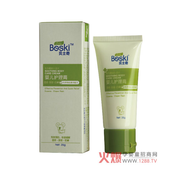 贝士奇婴儿护理膏 天然有机草本配方-产品资讯