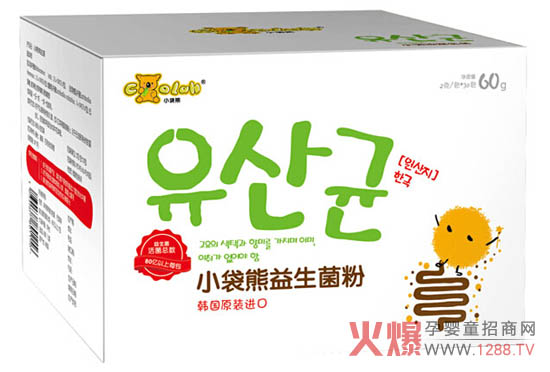 小袋熊益生菌粉 4大功效护肠胃-产品资讯|火爆