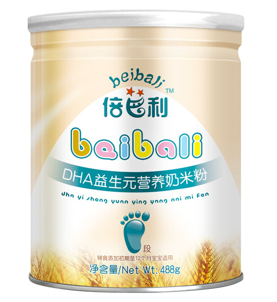 倍芭利DHA益生元營(yíng)養奶米粉罐裝