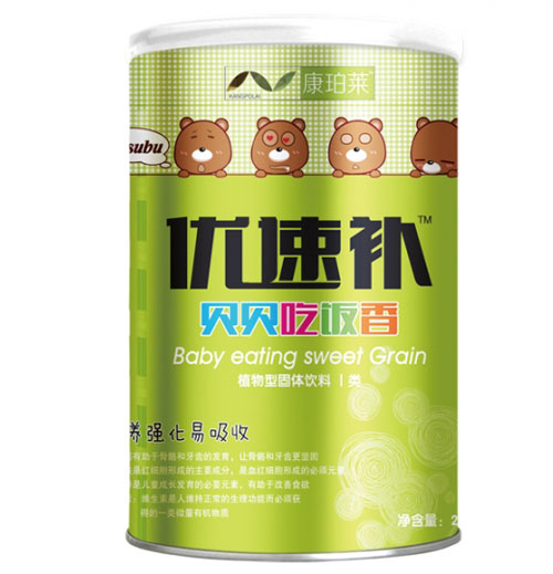 康珀莱优速贝贝吃饭香桶装